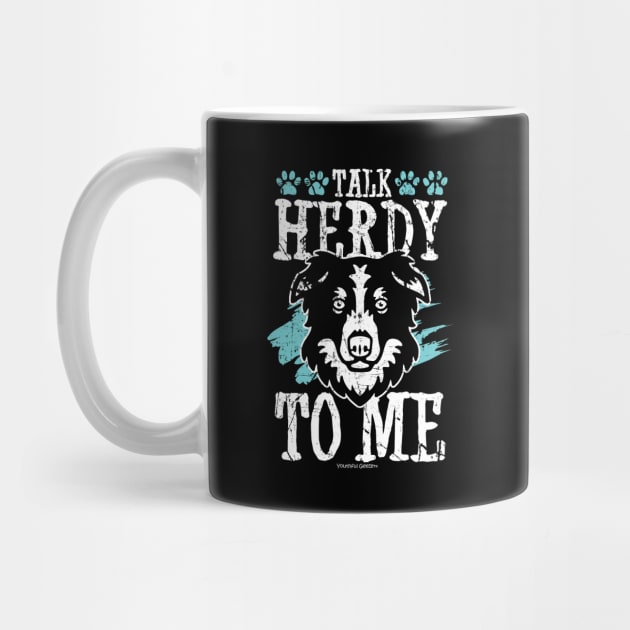 Talk Herdy To Me Border Collie by YouthfulGeezer